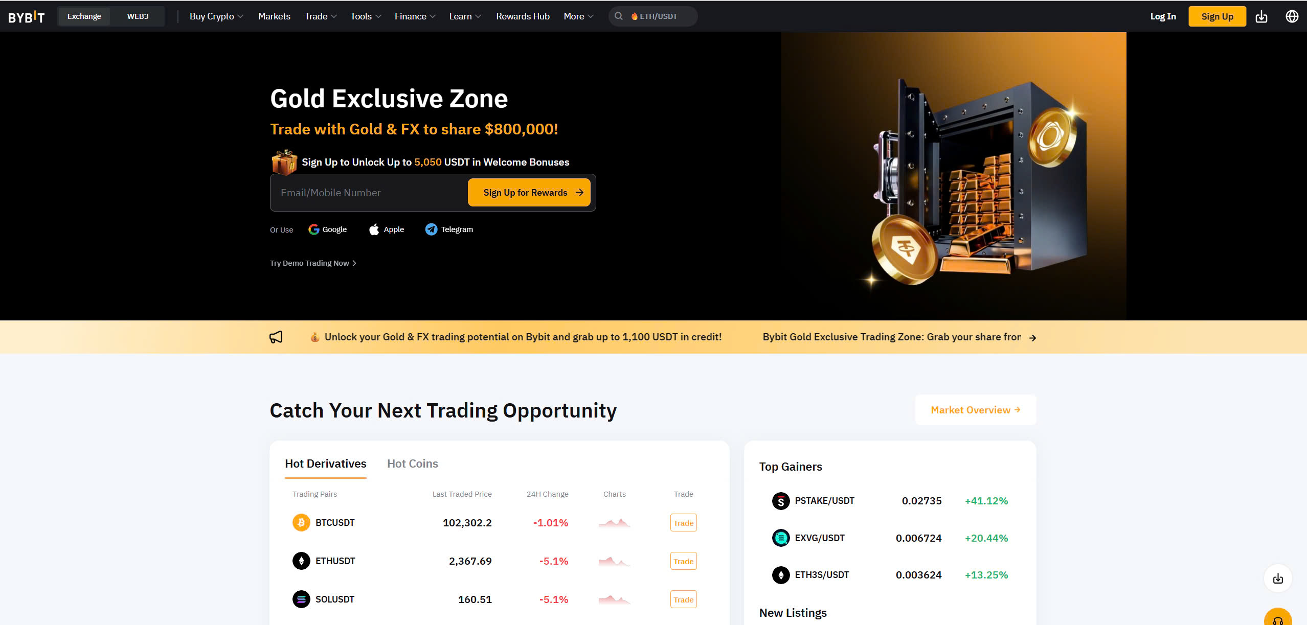 Bybit – A platform designed to be simple and accessible.